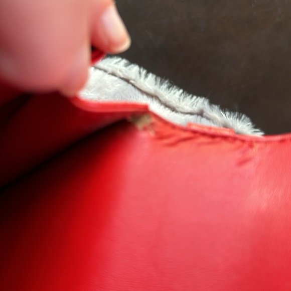 LOUIS VUITTON Monogram Vernis Spring Street Hand Bag Red - Picture 11 of 13